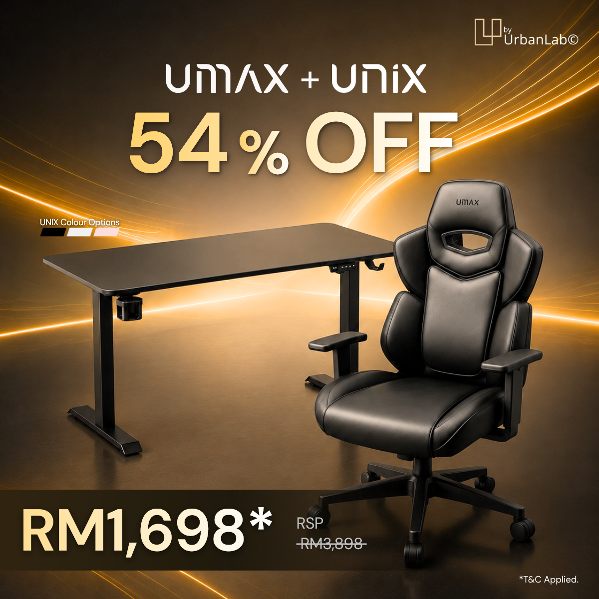 byUrbanLab Gaming & Home Office Bundle