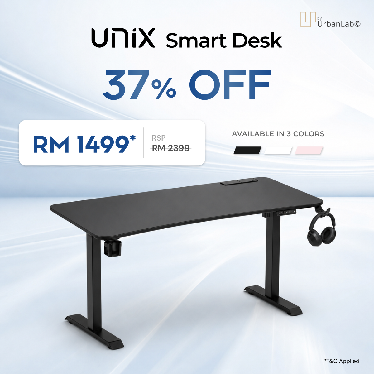 byUrbanLab UNIX Adjustable Table