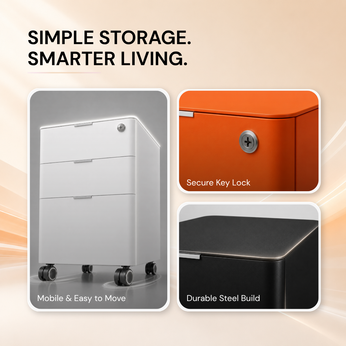 byUrbanLab UBOX Pedestal Drawer