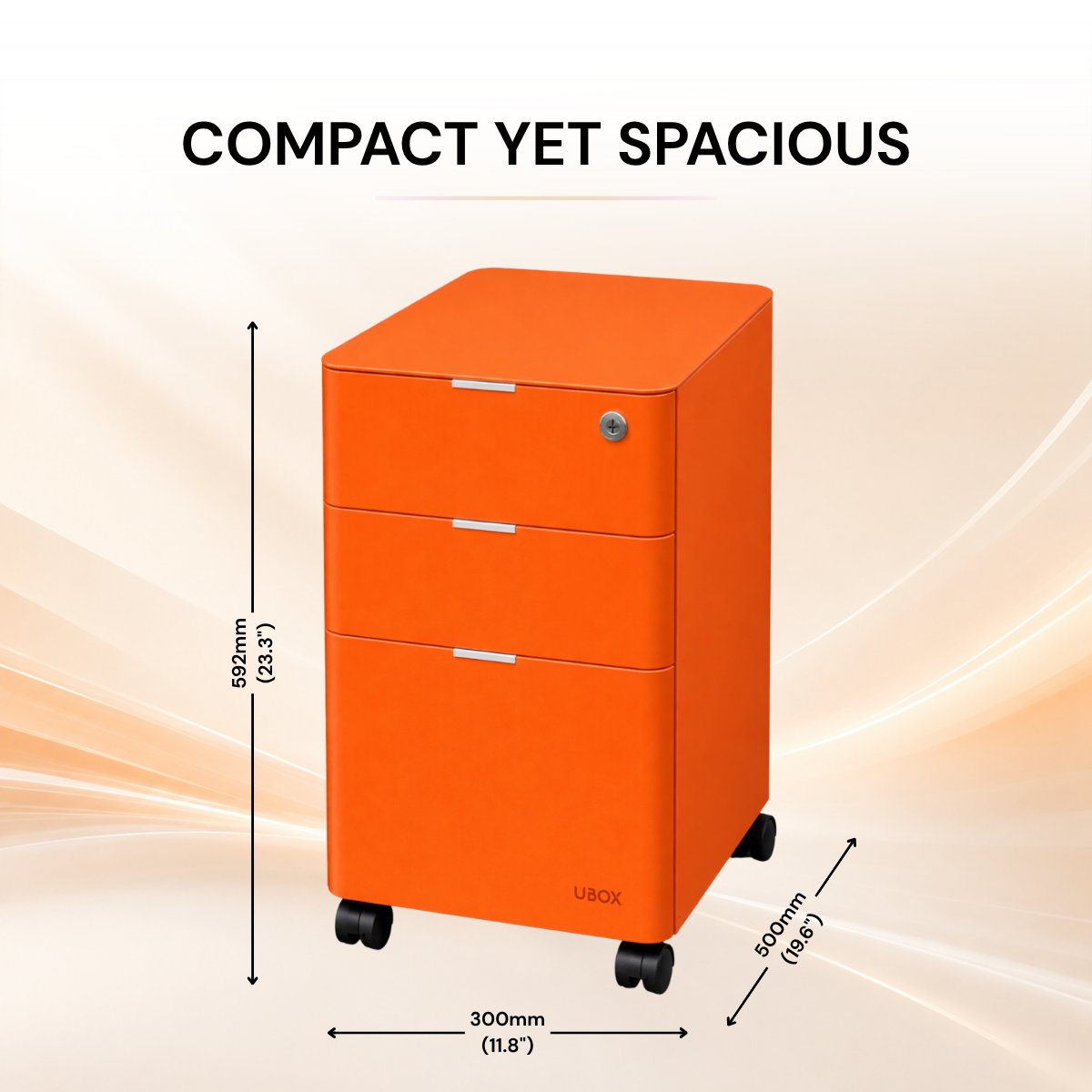 byUrbanLab UBOX Pedestal Drawer
