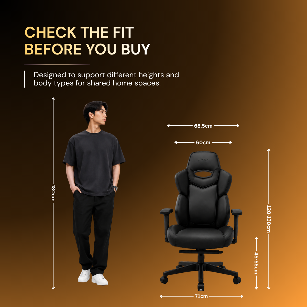 byUrbanLab UMAX Gaming Chair