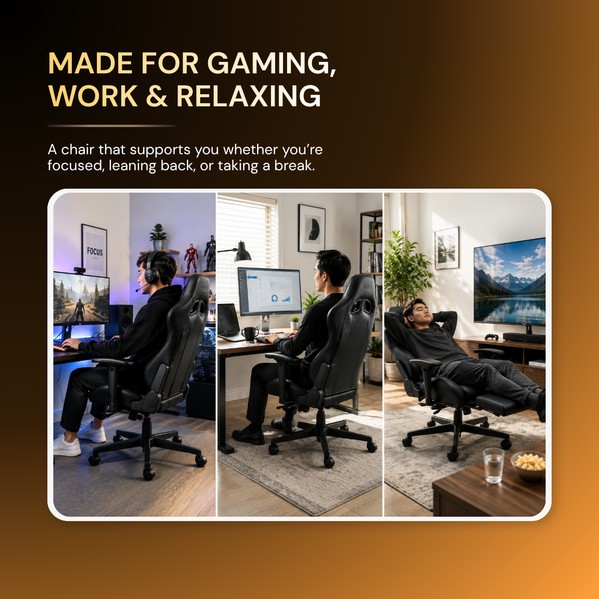 byUrbanLab UMAX Gaming Chair