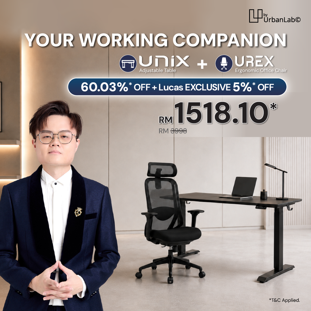 [LUCAS] byUrbanLab Ergonomic Home Office Bundle