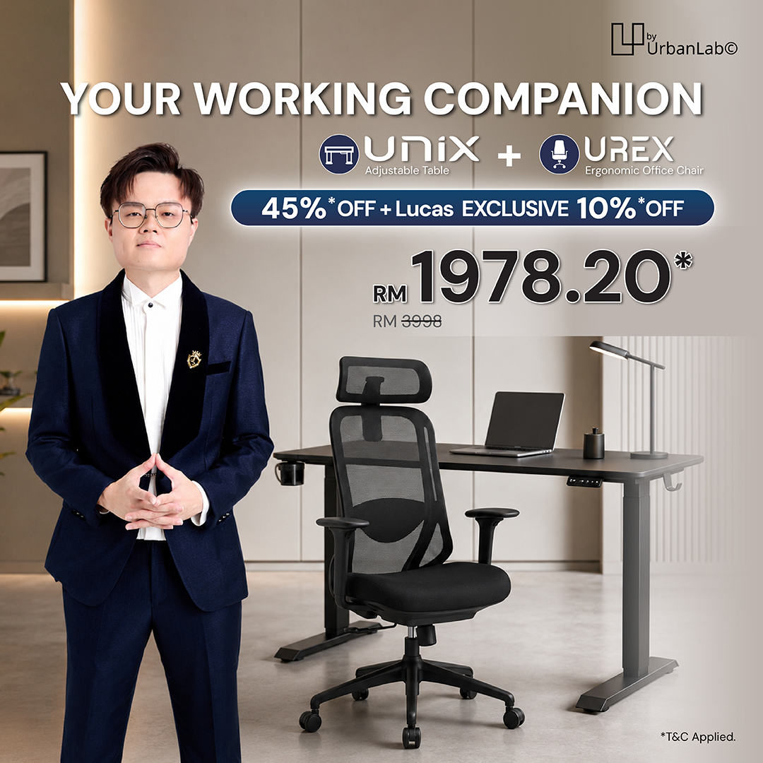 [LUCAS] byUrbanLab Ergonomic Home Office Bundle