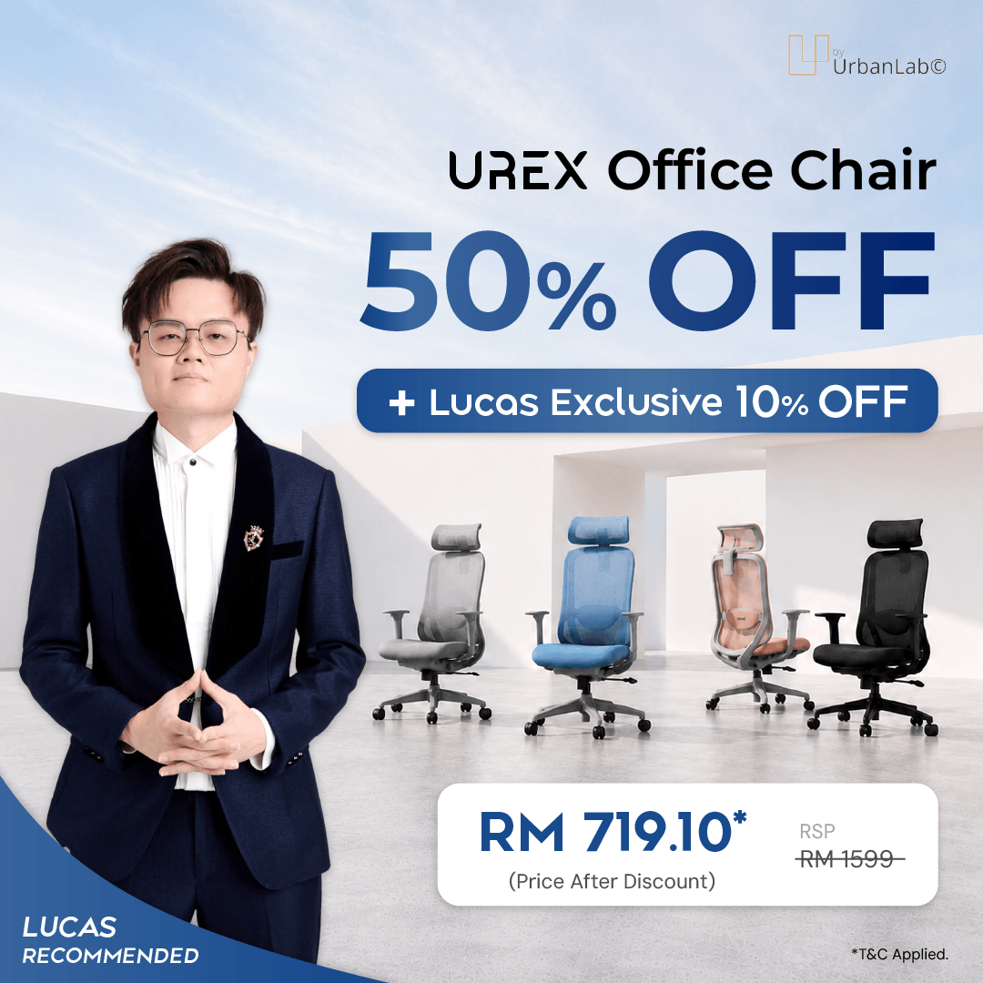 byUrbanLab UREX Ergonomic Office Chair